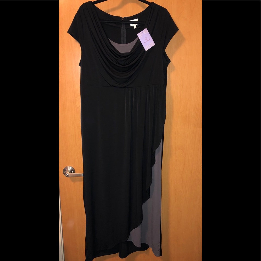 Hot In Hollywood, Black/grey dress, 1x NWT